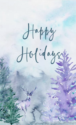 Trendy Holiday Poster