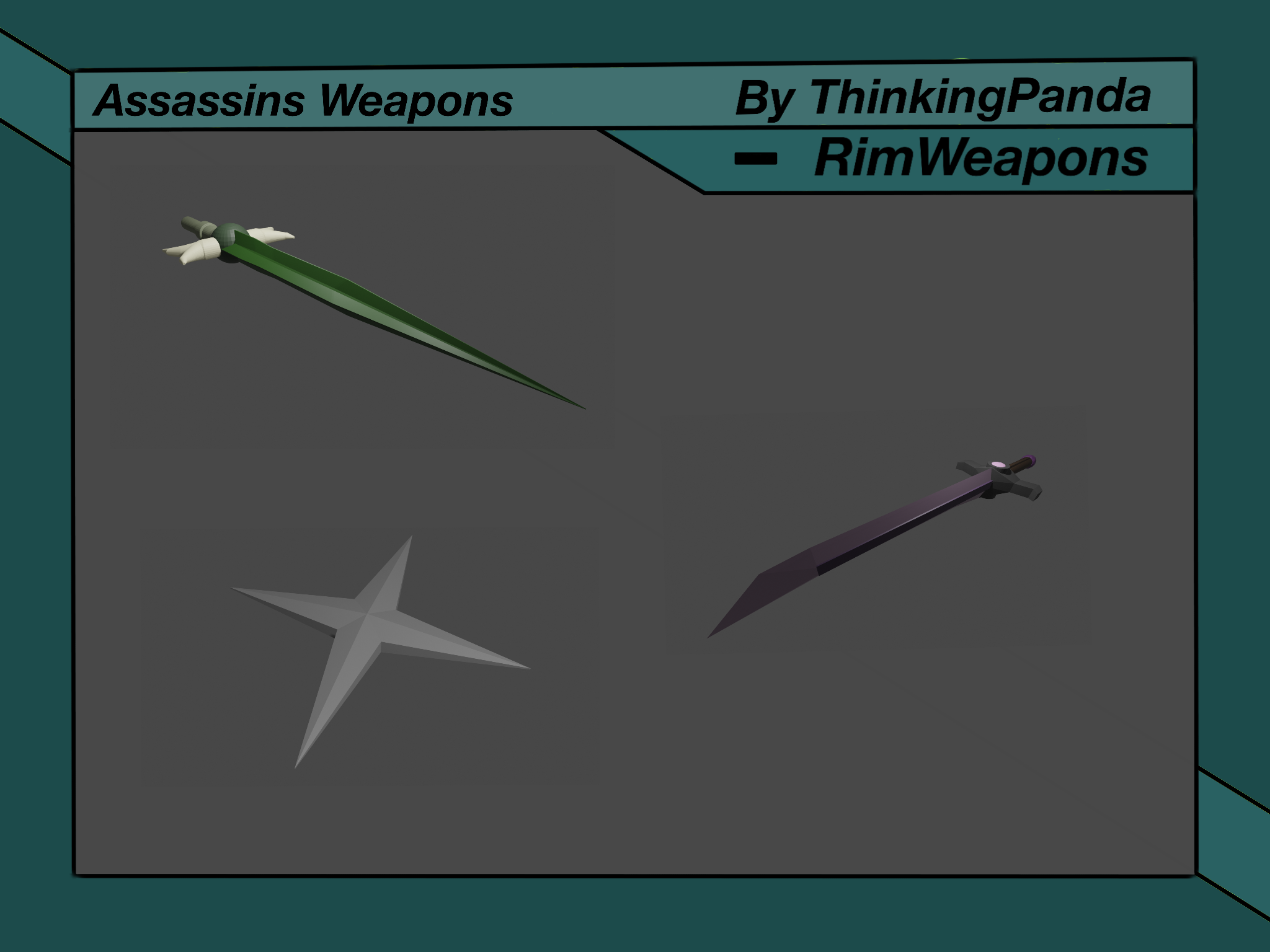 Assasins Weapons - RimWeapons