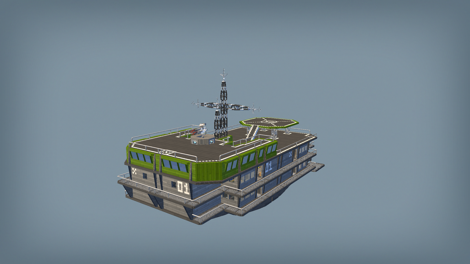 Floating military base
