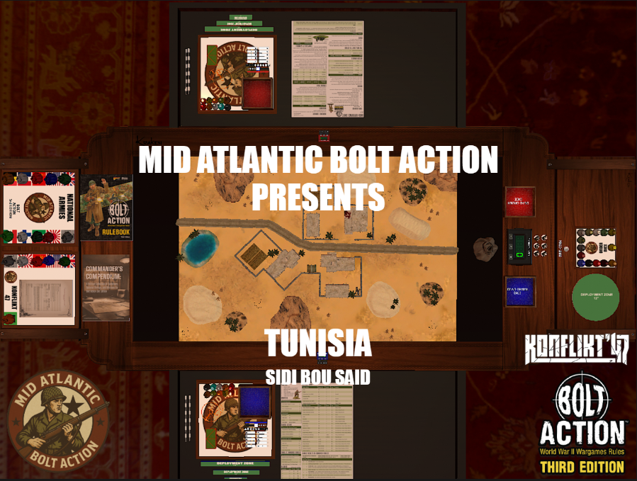 Mid Atlantic Bolt Action Tunisia Sidi Bou Said