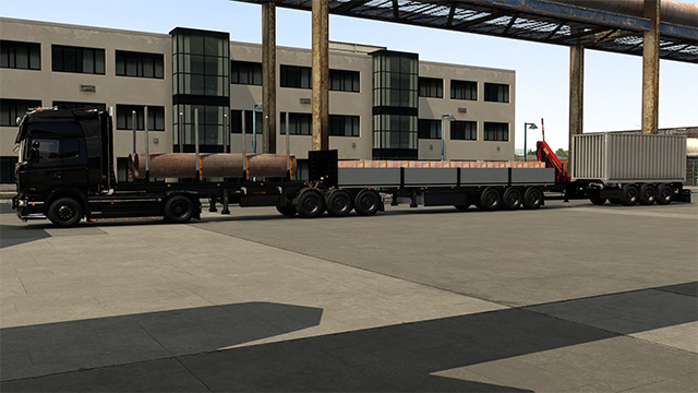 TMP Black Baby Truck/Trailer (Full Set)