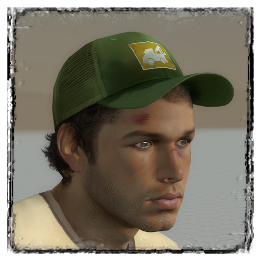 Ellis Head - BETA Green Hat
