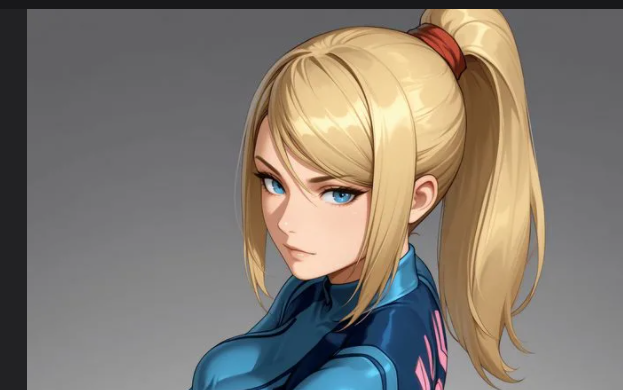 R-18 Samus Aran (Metroid) (Alternative Version) animated Glow Adrenaline

