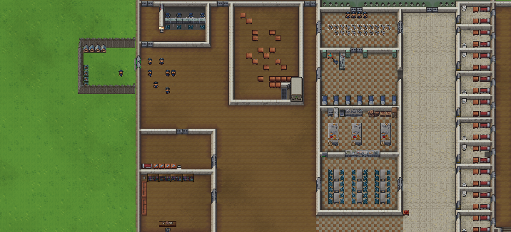 2 wall prison