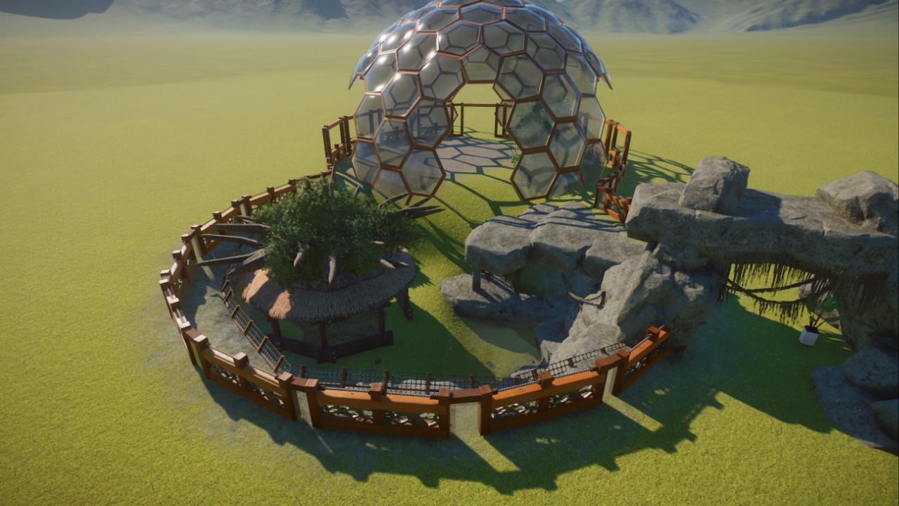 Modern Tortoise Habitat