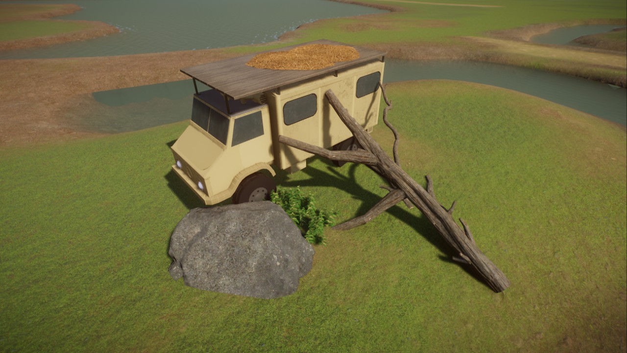 Beekse Bergen Lion Truck (+tree)