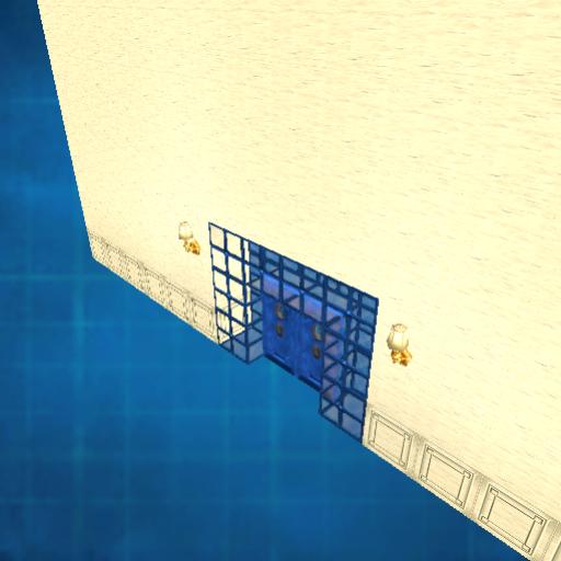 wall with door