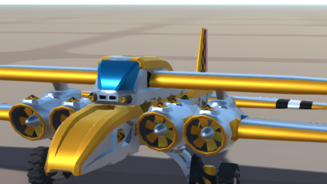 Jet Biplane