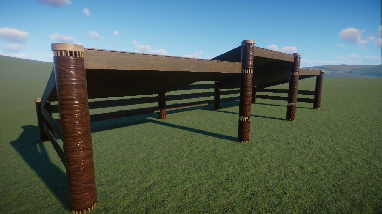 Wooden Plank Shelter