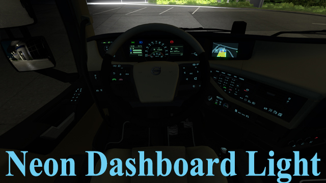 Neon Dashboard Lights v3.0 For All Trucks For all versions