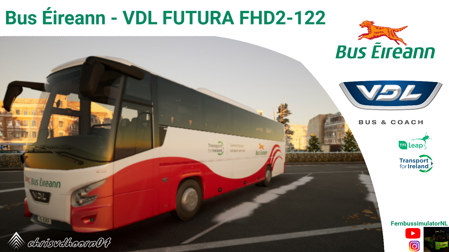 Bus Éireann - VDL Futura FHD2-122
