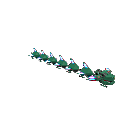 randolph the red nosed mecha dragon