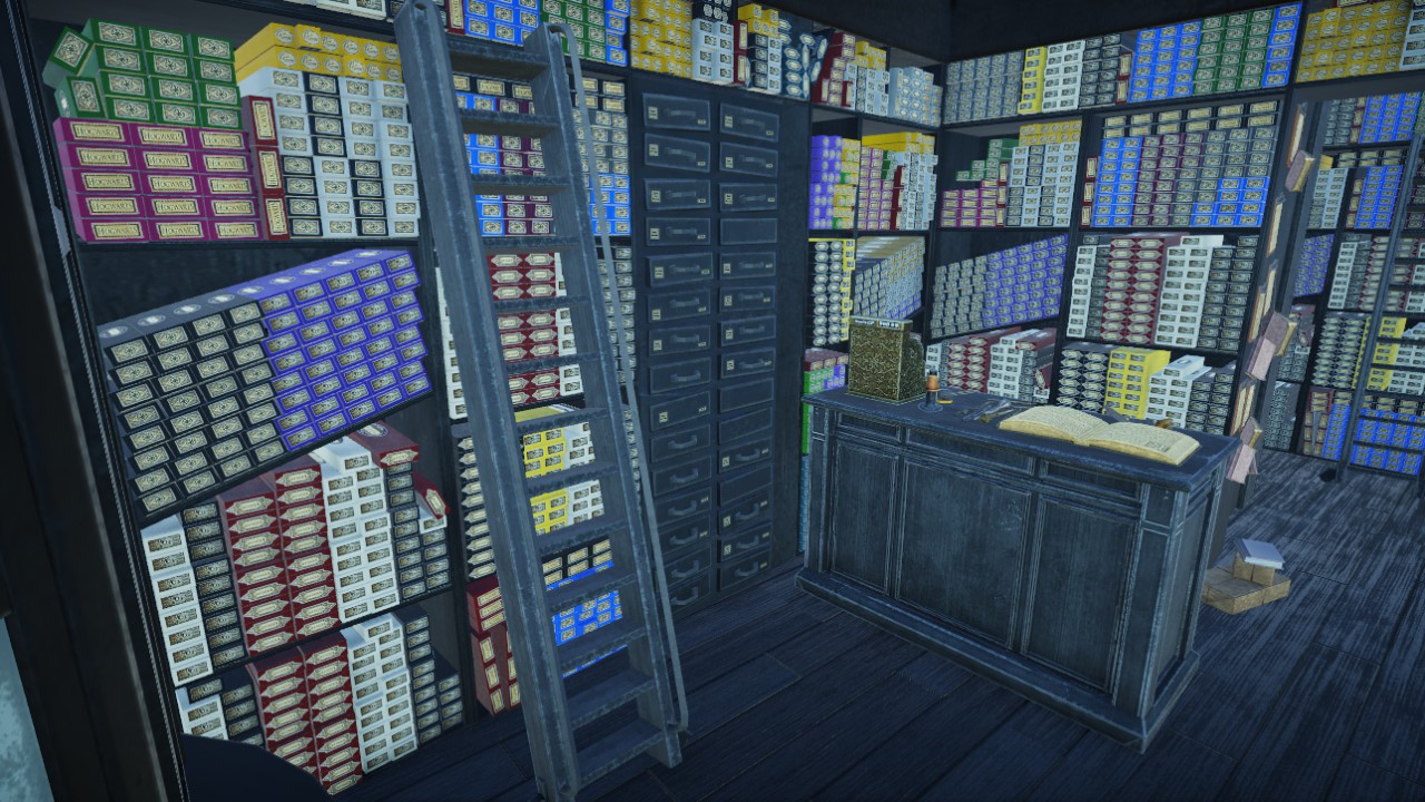 echelle ollivanders hp