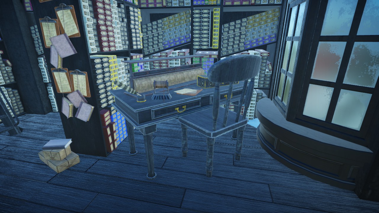 chaise ollivanders hp