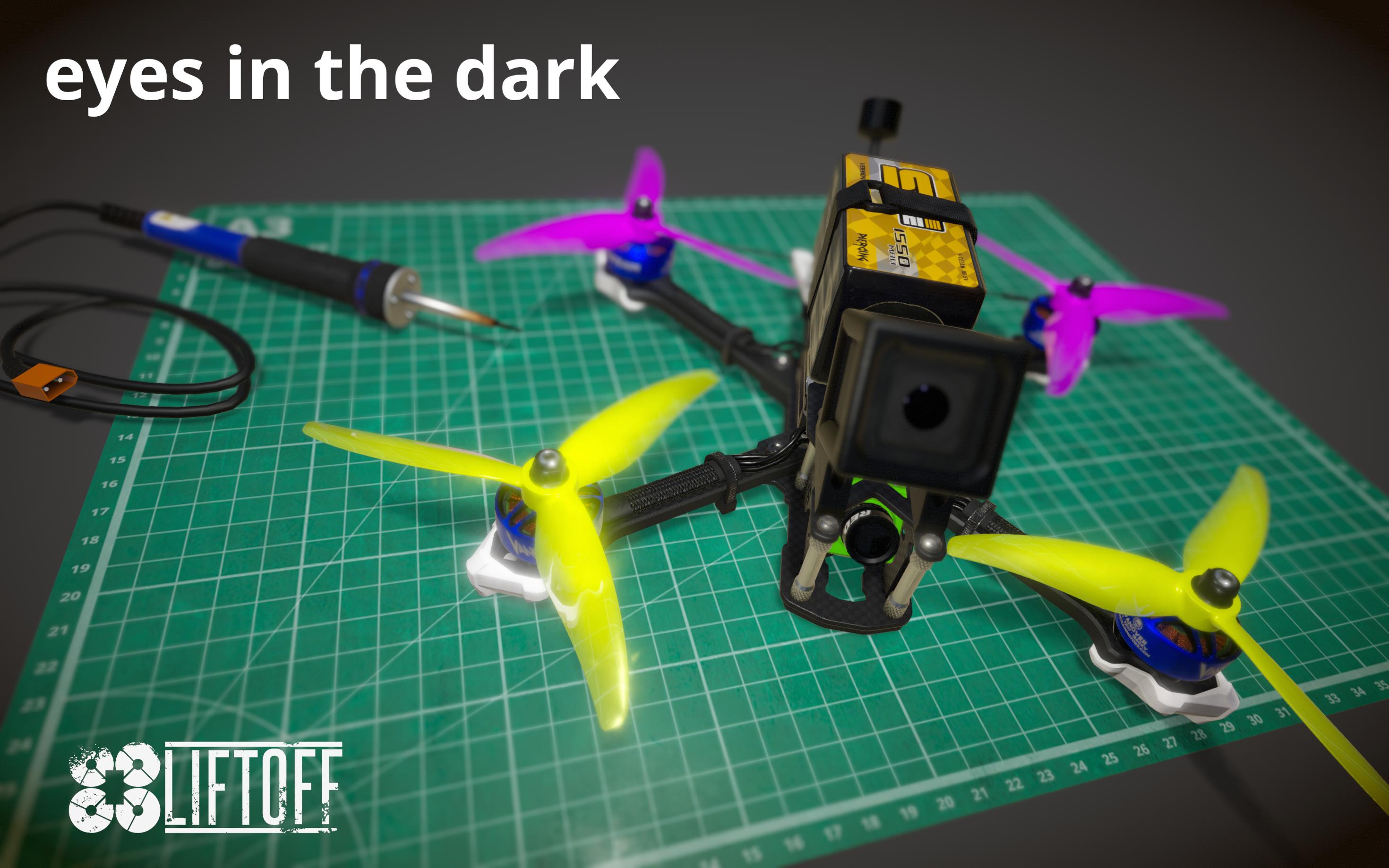 eyes in the dark