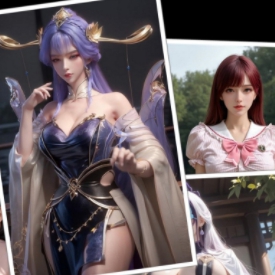 AI 图鉴 写实美乳