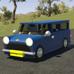 Small Copper Passenger Van  MK1 (stock blue)