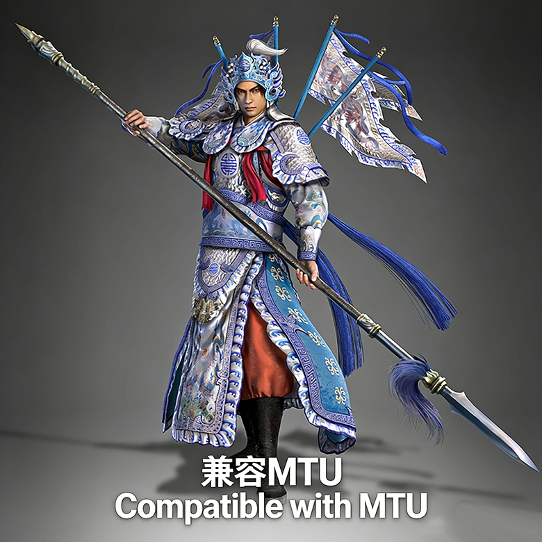 无双8赵云-京剧_兼容MTU-Dynasty Warriors 9 Zhao yun Peking_Opera_Compatible MTU