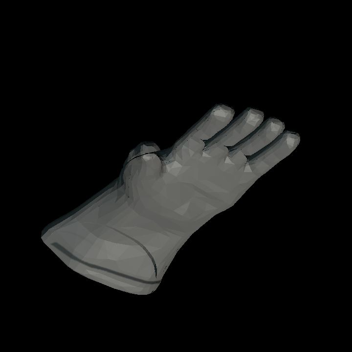 Gloves lying R colourable