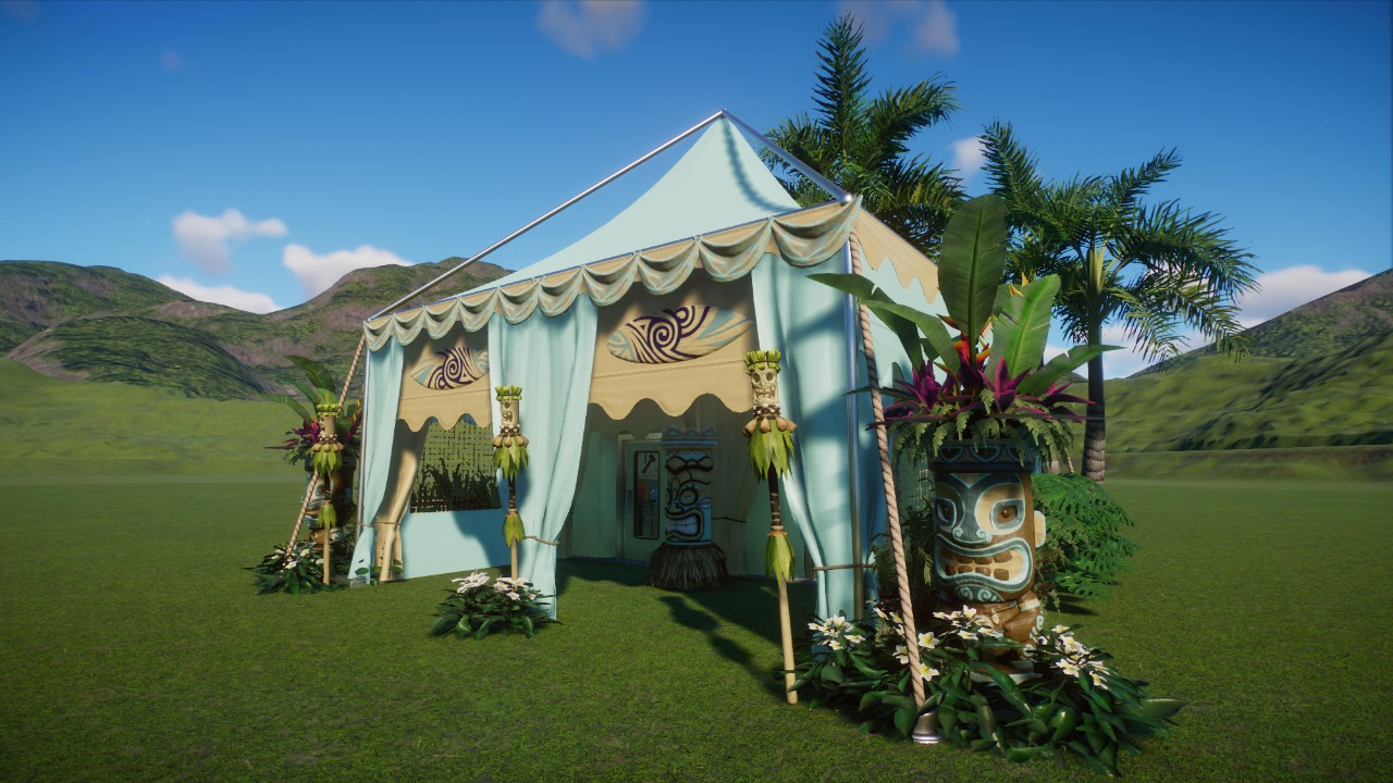 Tropical Party Training Tent