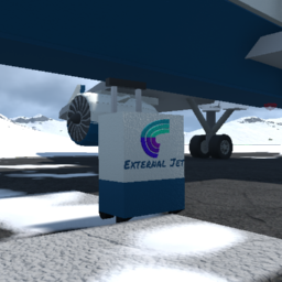 Suitcase for Softbody AIR LINER's (External Jet Airlines)
