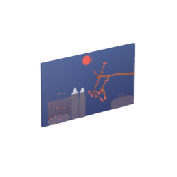 Japanese wall picture