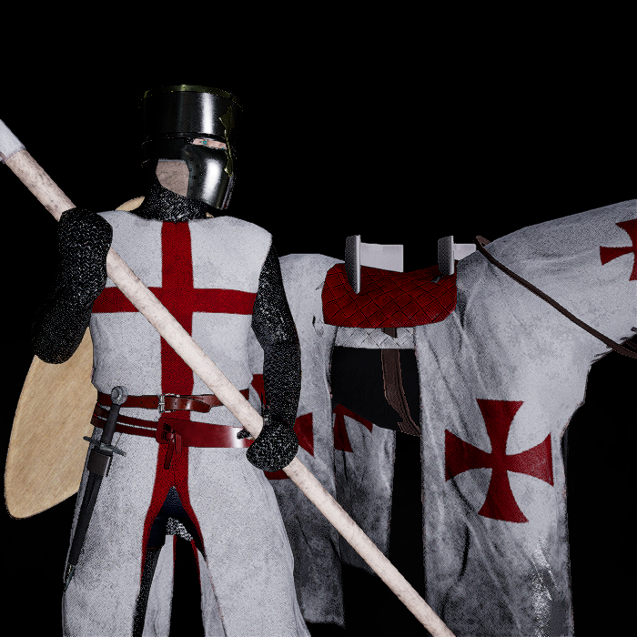 1177 AD: Knights Templar