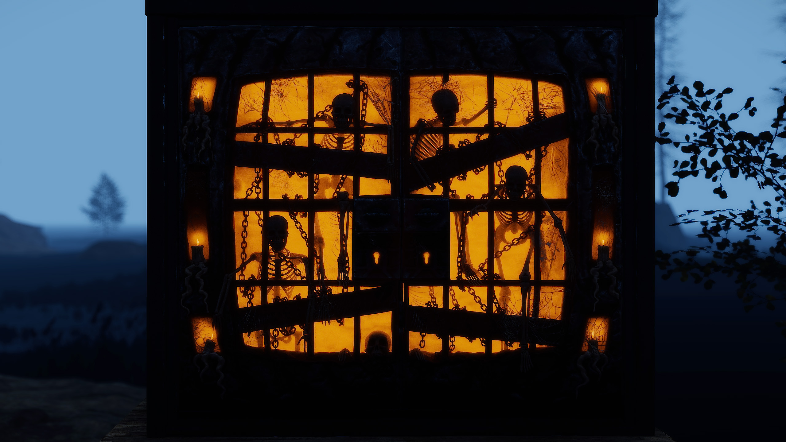 Pumpkin Jail Double Door