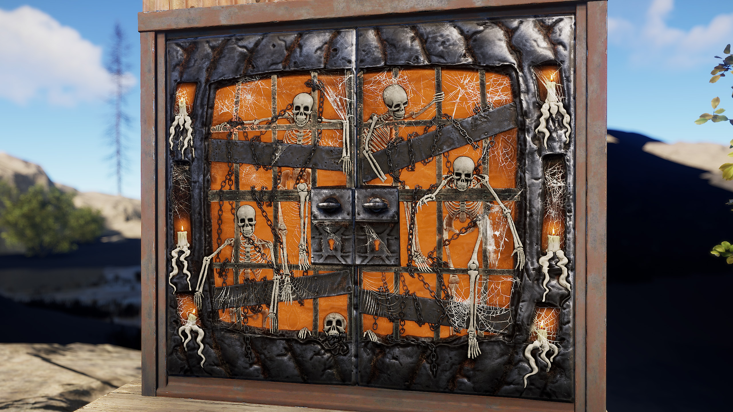 Pumpkin Jail Double Door