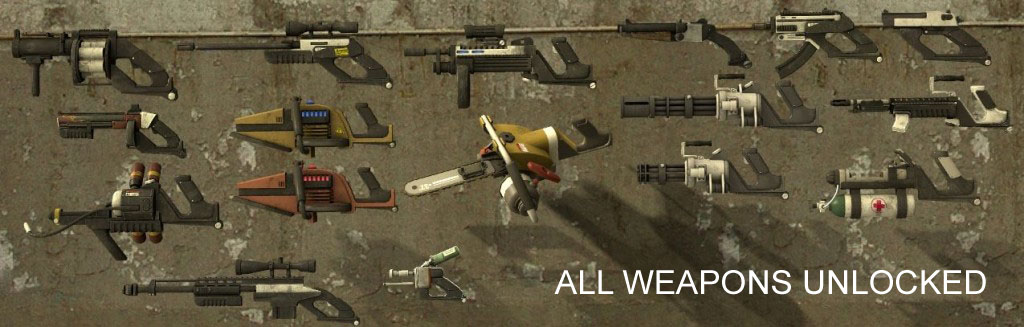 All Weapons Unlocked