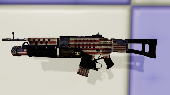 Patriotic Assault Rifle (Free Drop or Collection/Gift)