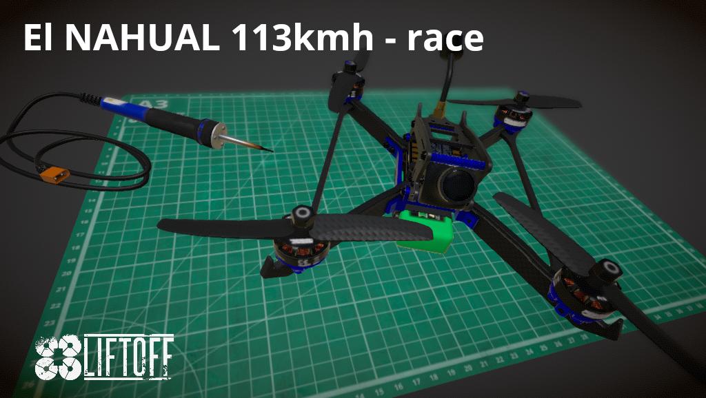 El NAHUAL 113kmh - race