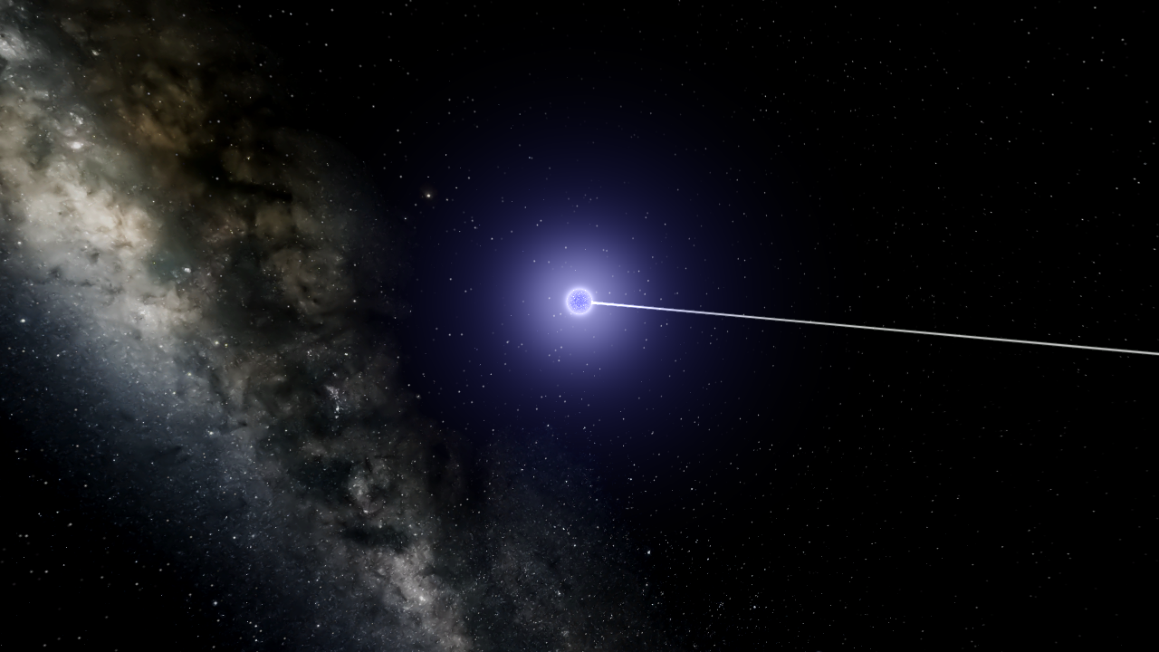 Run Away Magnetar