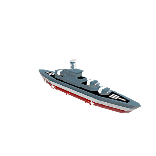 DS 16 small artillery warship