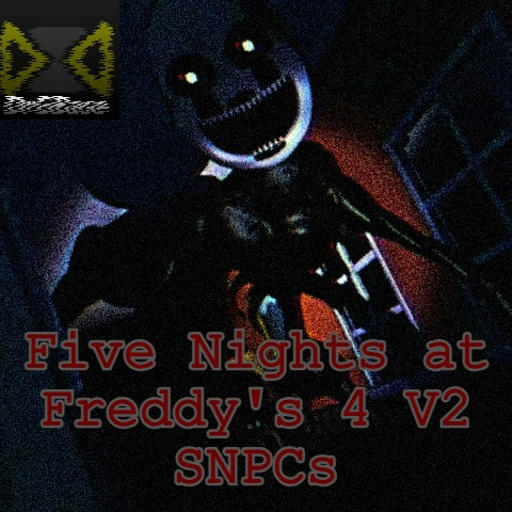 (DrGBase) Five Nights at Freddy's 4 Animatronics V2 SNPCs [UPDATED]