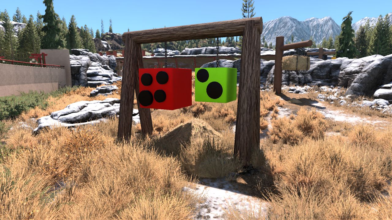 Hanging food puzzle cubes