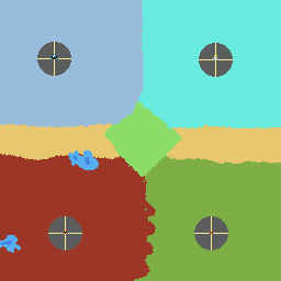 The Four Towers (Simple)