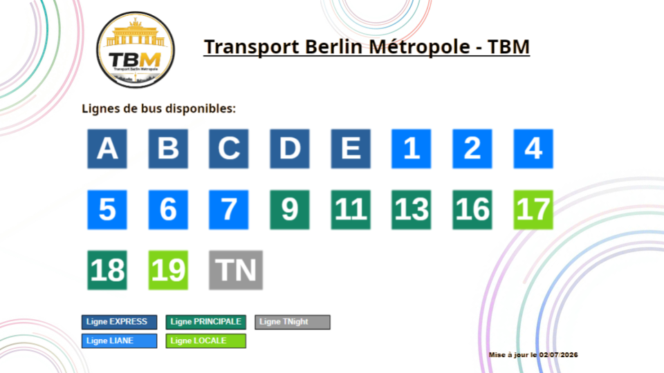 Berlin Metropolis Transport - TBM - Summer Edition 2026