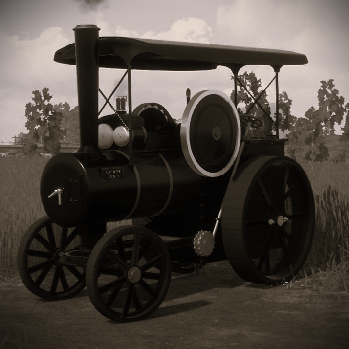 1882 Hillman & Sons 12A Steam Traction Engine - Rubber Wheels