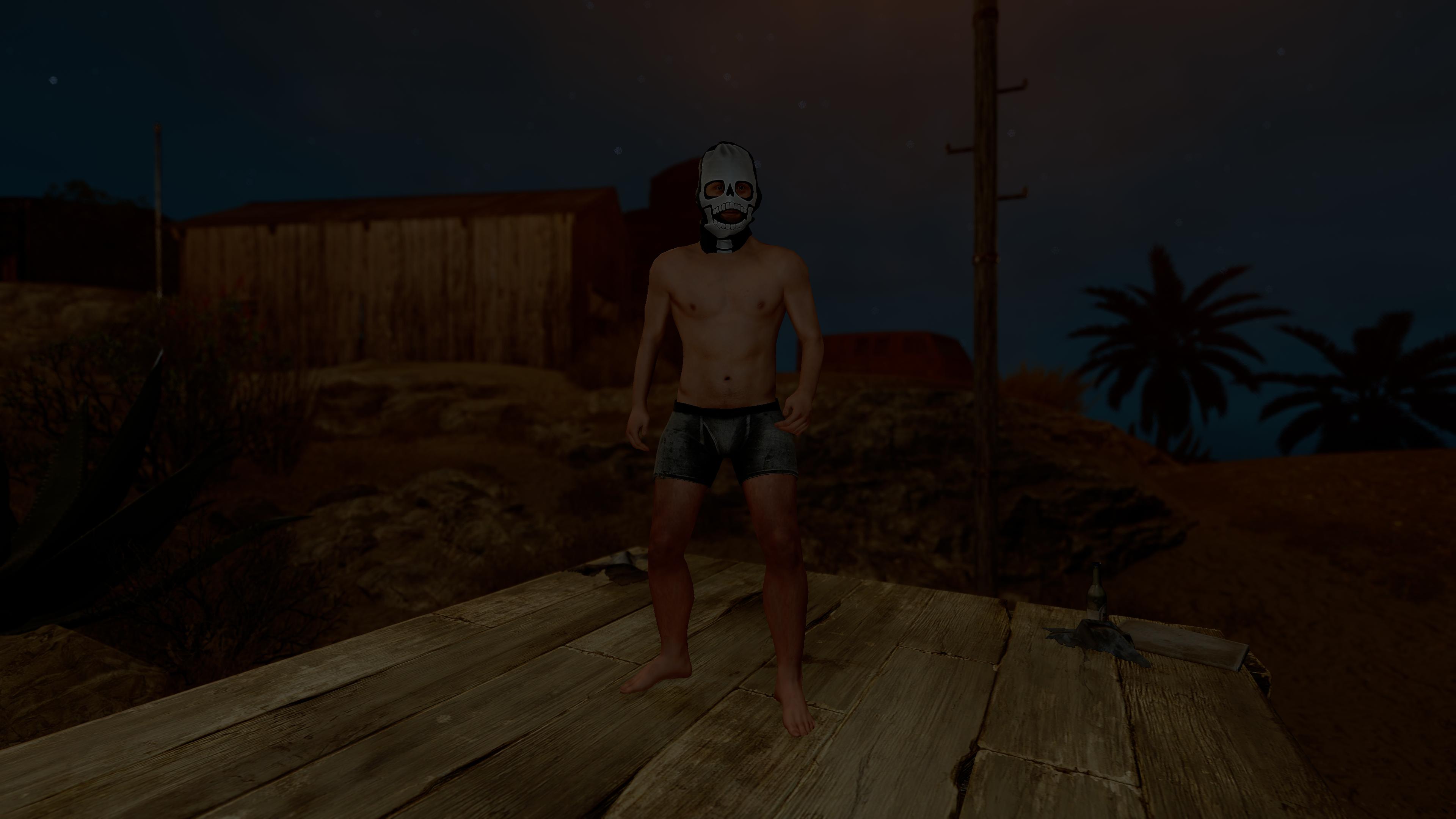 Skeleton Costume Balaclava