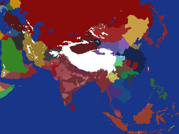 Asia - 1931 With Hiroshima And Nagasaki Fixed preview