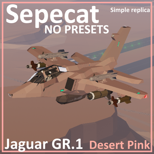 Sepecat Jaguar GR.1 (NO PRESETS)
