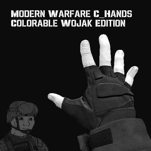 Modern Warfare C_Hands Colorable Wojak Edition preview