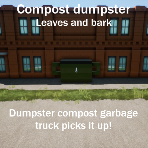 Compost dumpster