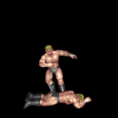 Kick to Stomach (Face Down Near Legs)