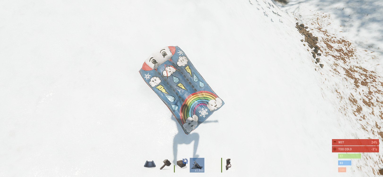 Weather Sleeping Bag