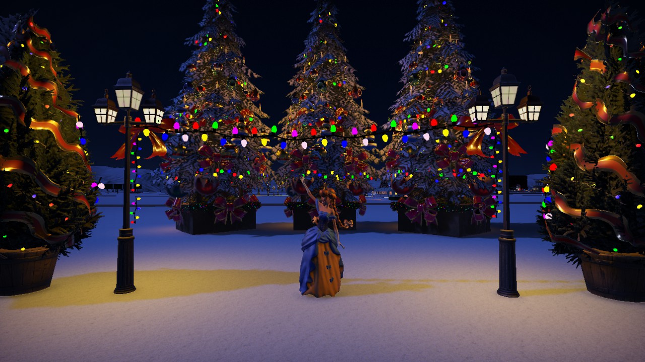 1 M - CHRISTMAS LIGHT GARLAND