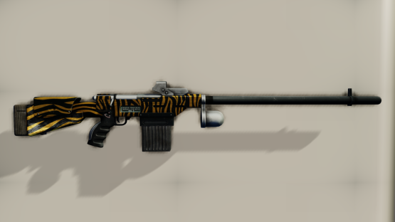 Golden Tiger Tranq Rifle (Free Drop)