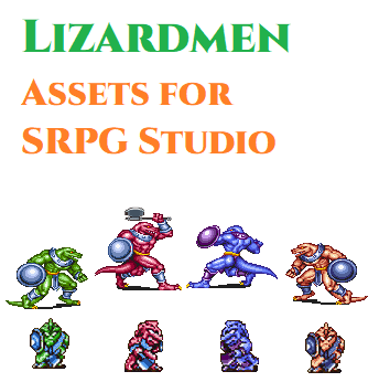Lizardman Sprite and Motion Pack