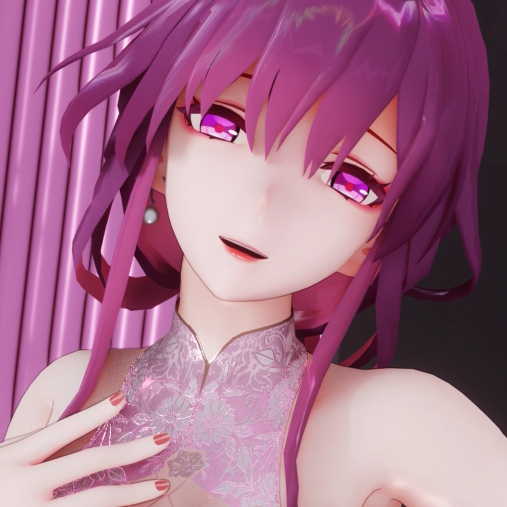 308_超涩连体花纹卡芙卡大妈妈兔兔4k_Kafka_i_dle_Tomboy